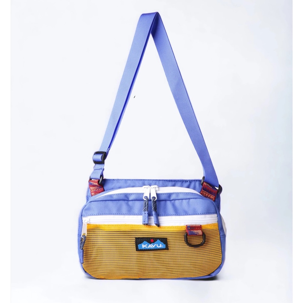NWOT KAVU Delray Beach Crossbody Bag Lightweight Mesh Beach Hiking Outdoors Pack